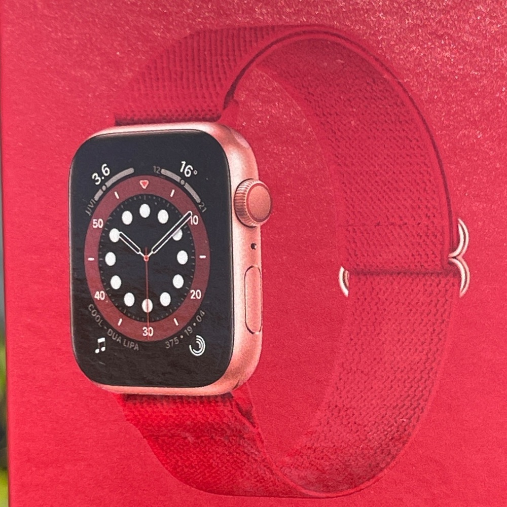 LAX Watch Band For Apple Watch In Red
